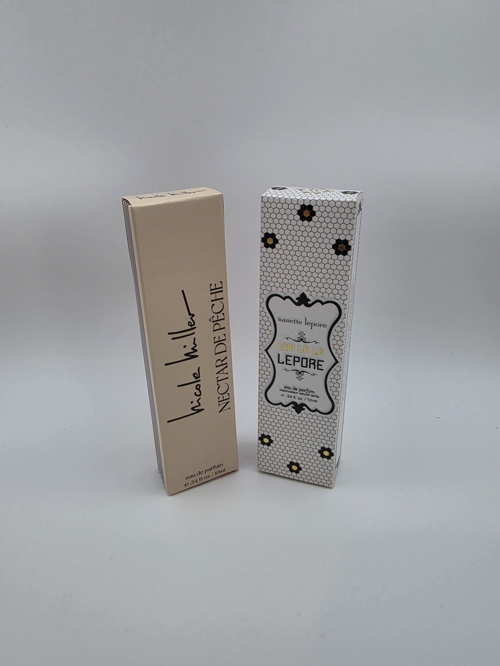 Nicole Miller And Nannette Lepore New In Box Fragrance Duo